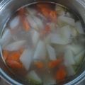Cooksnap dari Chen untuk resep Sup ayam lobak putih wortel