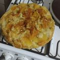 El cooksnap de pato63 cuando hizo Torta invertida de Manzana, en sartén essen.
