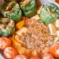 Cooksnap από Mariposa🦋(Δήμητρα) στη συνταγή Αγαπημένα μου γεμιστά με καστανό ρύζι & αρωματικά