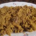 El cooksnap de josi E. cuando hizo Arroz al ras el hanout.