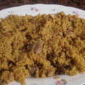 El cooksnap de josi E. cuando hizo Arroz al ras el hanout.