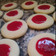 El cooksnap de Nati cuando hizo Galletitas coronita con cubierta de jalea de frambuesa🍪🍇🍇.