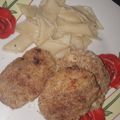 El cooksnap de Brenda Ybarra cuando hizo Hamburguesas sin gluten, económicas, sanas, de arroz y merluza.