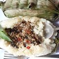 Cooksnap dari Ratih Anita Dewi untuk resep Nasi Bakar Ayam Suwir Kemangi