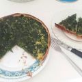 El cooksnap de Lau :) cuando hizo Quiche de espinacas con queso de cabra.