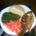 Juliet's cooksnap of when they made Fried Fish.