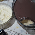 El cooksnap de Rita Lupia cuando hizo Flan de vainilla y chocolate😋😋.