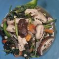 Cooksnap Nur Afni Syafinaz semasa beliau membuat Ayam Bayam menu sihat dan simple mama Intan.