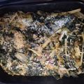El cooksnap de Vicky Argipiuk cuando hizo Soufflé de acelga zanahoria y puerro.
