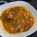 El cooksnap de Jose Aliaga cuando hizo Garbanzos con níscalos.