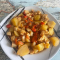 El cooksnap de Jesus cuando hizo Estofado de sepia con patatas.