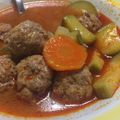 El cooksnap de Armando Calderon cuando hizo Albondigas con papas y zanahoria😋😋.