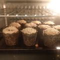 Cooksnap dari Kania Bunda Davin untuk resep Banana Wholewheat Choco Chip Muffin