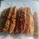 El cooksnap de Cristina Franck cuando hizo Keto - Papa fritas con berenjenas 🍆 y salsita picantonaNo pensé que quedarían tan ricas!!.