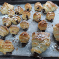 El cooksnap de Julia Bañuls cuando hizo Croissant de chocolate.