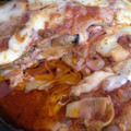 El cooksnap de Marcela Cortes cuando hizo Lasaña de berenjenas, jamón y mozzarella.