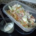 El cooksnap de Vanesa cuando hizo Ensalada china.