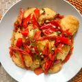 Cooksnap dari dapurkomang untuk resep Tofu Goreng Tepung Cabe Garam