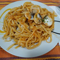 El cooksnap de Mar cuando hizo Tallarines a la marinera con almejas y gambas.