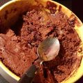 El cooksnap de Vanesa Ch cuando hizo Mug Cake de chocolate húmedo.