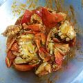 Cooksnap dari Nurjanah (dapur_nadine) untuk resep Kepiting Saus Padang Ala Yume