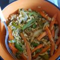 El cooksnap de Marti cuando hizo Wok de verduras con arroz.