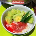 Cooksnap dari Aida Abdul Ra'uf untuk resep Es pisang Ijo khas Makassar