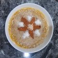 کوک اسنپ Giti بعد از امتحان کردن حلیم با بلغور گندم.