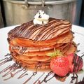 Cooksnap dari Dwi Retno Purnama Weni untuk resep Pancake Strawberry Saus Coklat