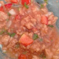 El cooksnap de Marmota Marmotito cuando hizo Ceviche de soya.