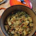 Felice's cooksnap of when they made Taters and Green Beans.