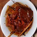 Cooksnap dari Yuli Andriani untuk resep Rendang daging sapi eendees maknyus dg bumbu rendang instant