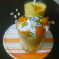 Alpa Pandya's cooksnap of when they made મેંગો મિલ્ક શેક (Mango Milk Shake Recipe In Gujarati).