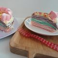 Cooksnap dari Titisari Lesanpura untuk resep Unicorn MilleCrepes / Unicorn Crepes Cake