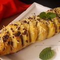 Cooksnap dari Pawon mair (Irma Rahmawati) untuk resep Choco banana strudel homemade