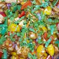 Sneha Patel's cooksnap of when they made Chilli Paneer !!.