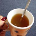 Chu's cooksnap of when they made Momma's never get sick again tea.