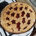 El cooksnap de Milagros Mendoza cuando hizo Pasta frola sin manteca y con harina leudante.