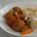 El cooksnap de Miguel Natera cuando hizo Albóndigas con arroz blanco.