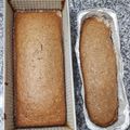 El cooksnap de Belu cuando hizo Budín "liviano" de harina integral, avena y banana.