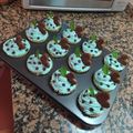 El cooksnap de Luli Porto cuando hizo Muffins con decorado de buttercream.
