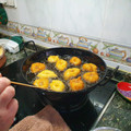 El cooksnap de Empar cuando hizo Buñuelos de calabaza.