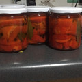 El cooksnap de Kristina Kiekebusch cuando hizo Pimentones en conserva.