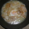 El cooksnap de Agata cuando hizo Sopa de ajo.
