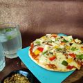 Disha Prashant Chavda's cooksnap of when they made પીઝા (Pizza Recipe In Gujarati).