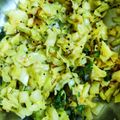 Sonal Sardesai Gautam का कुकस्नैप जब उन्होंने पत्तागोभी की सब्जी (patta gobi ki sabzi recipe in Hindi) बनाया था।