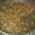 El cooksnap de 승준 cuando hizo Carne Mongoliana.