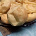 El cooksnap de Alejandra Cedola cuando hizo Profiteroles o bombas.