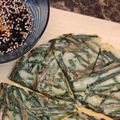Cooksnap dari Eureka Hasriswanti untuk resep Pajeon Korea (Pancake Kucai) cemilan korea