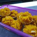 Cooksnap dari ❤Pawonduokha🥰 untuk resep Bolu Kukus Labu Kuning(eggless,lembut,mekar semena2😂)